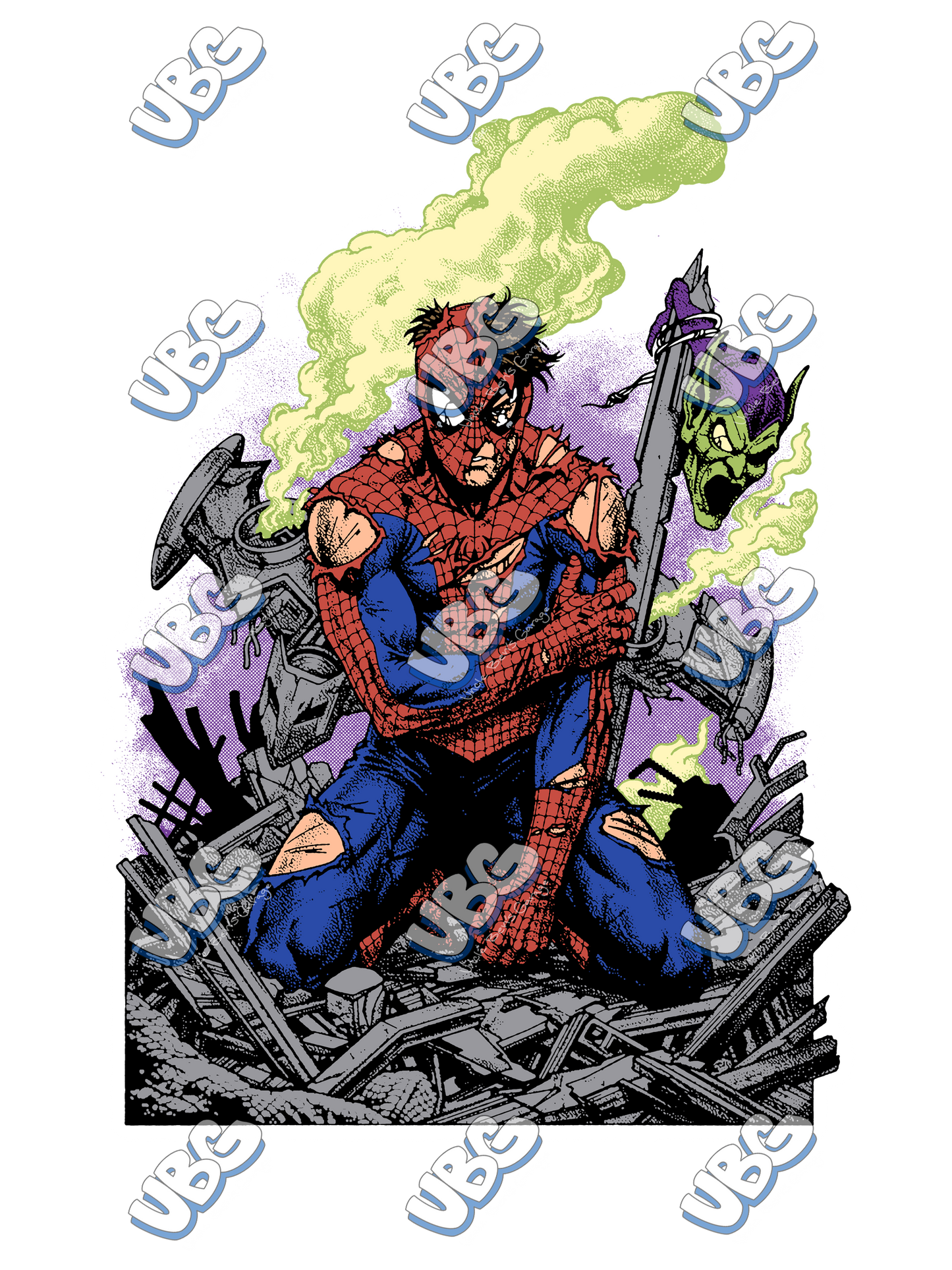 Battle Damage Sticker