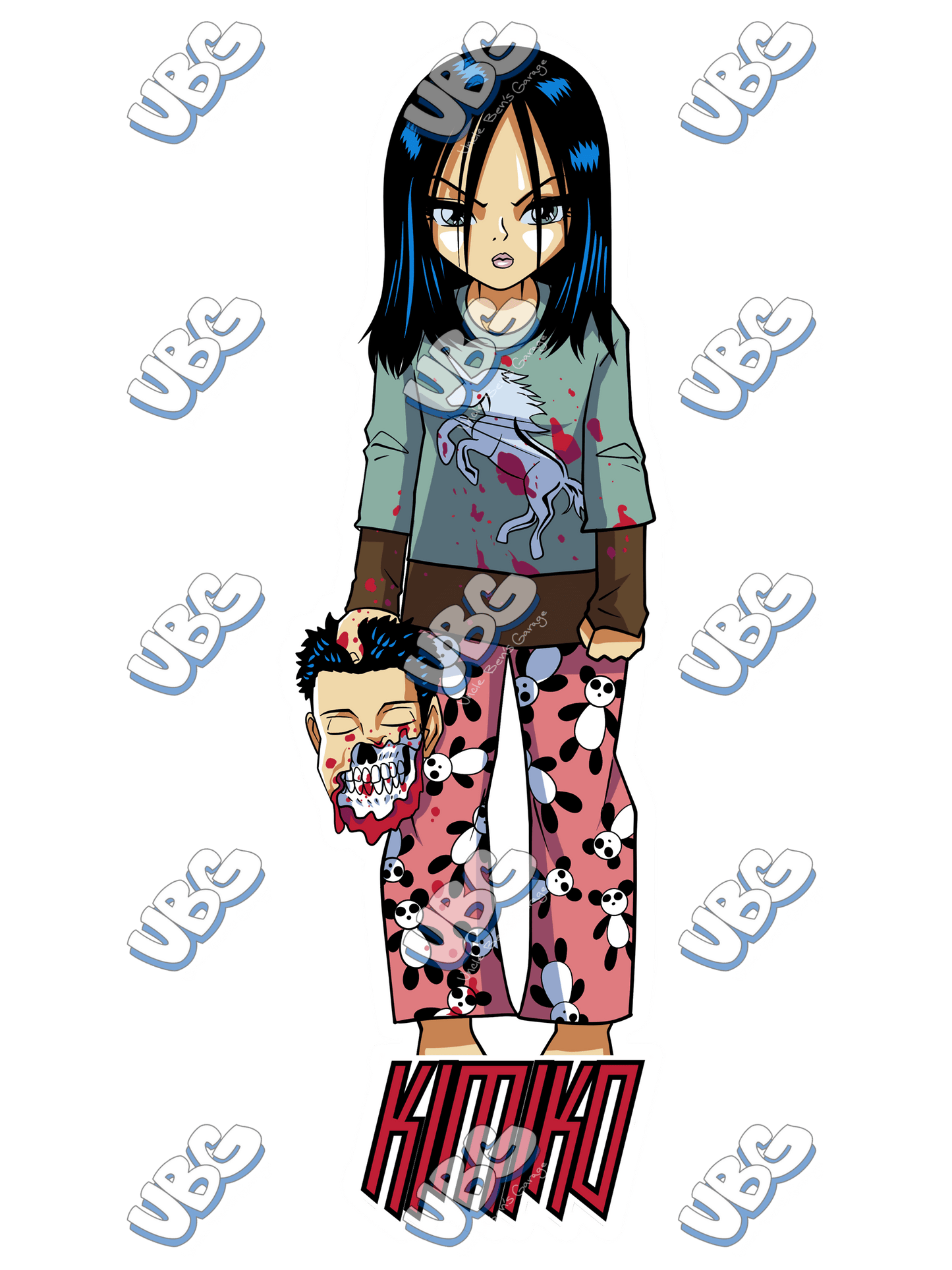 Kimiko Sticker