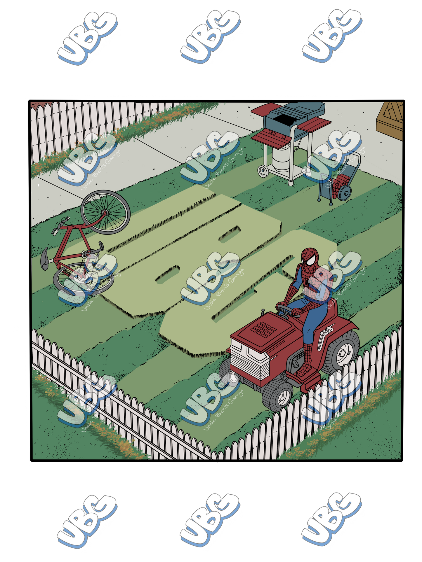 UBG Lawn Sticker