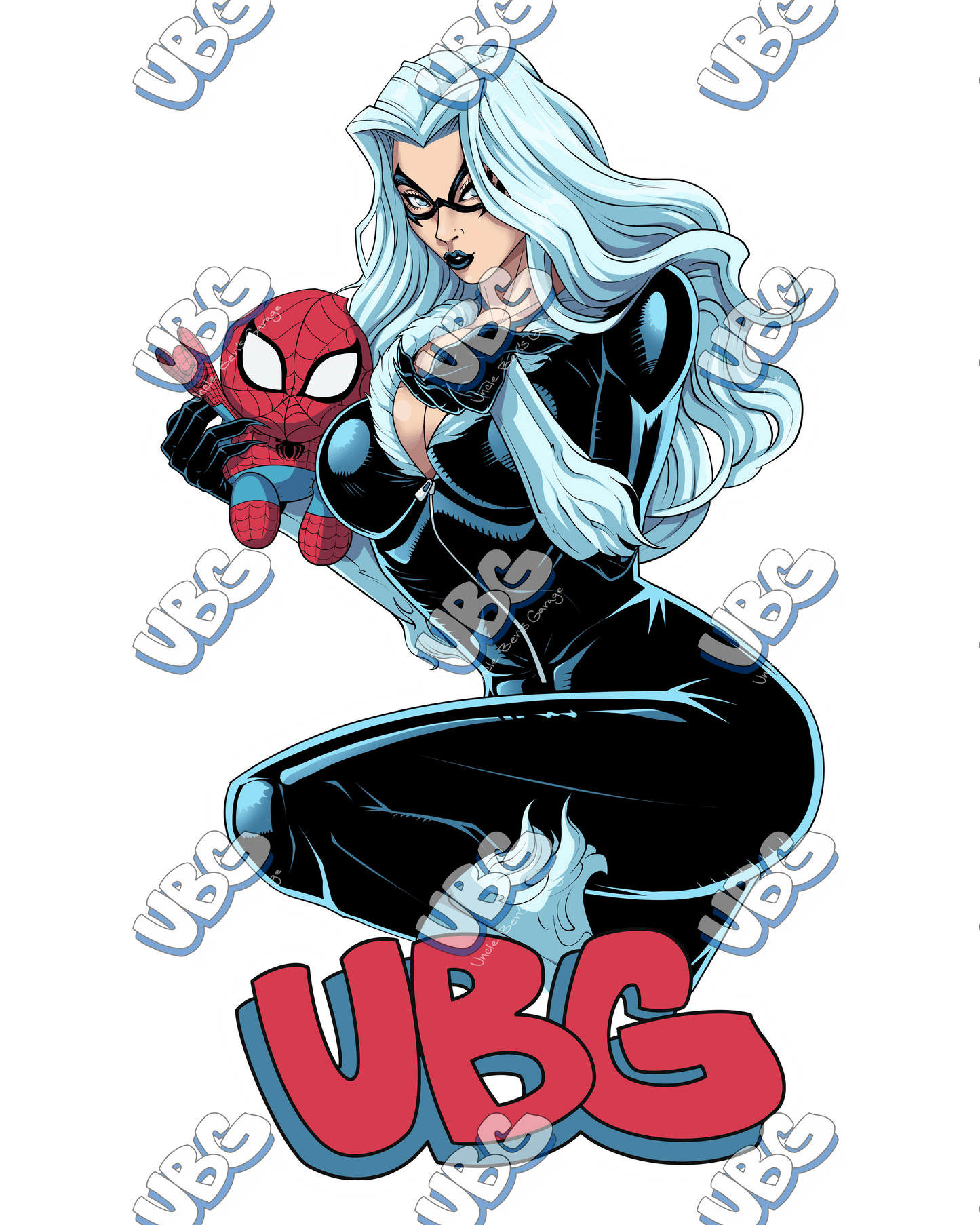 UBG Black Cat Sticker