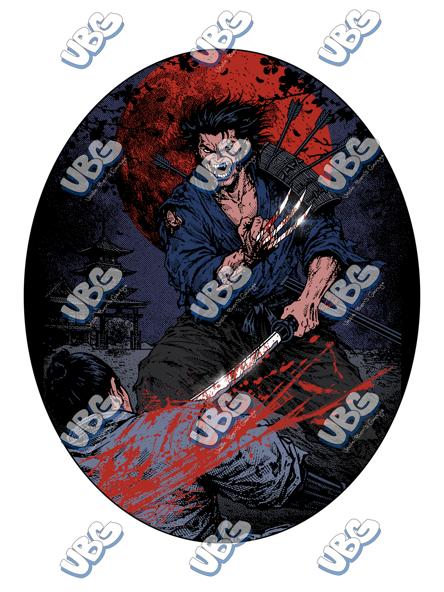 Samurai Sticker