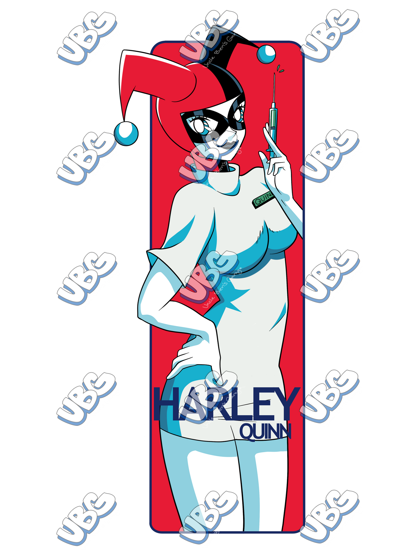 Nurse Harley Sticker