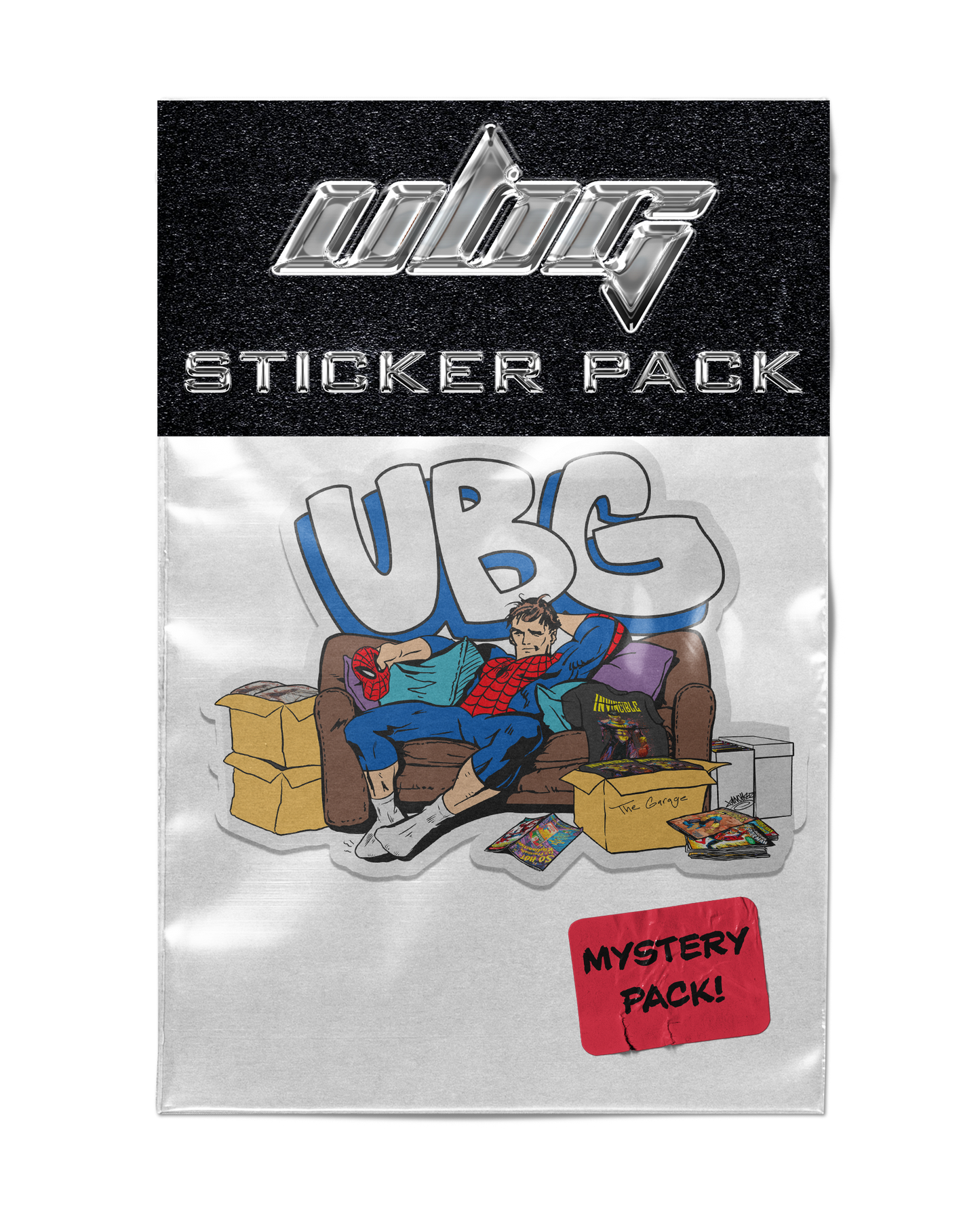 MYSTERY STICKER PACK