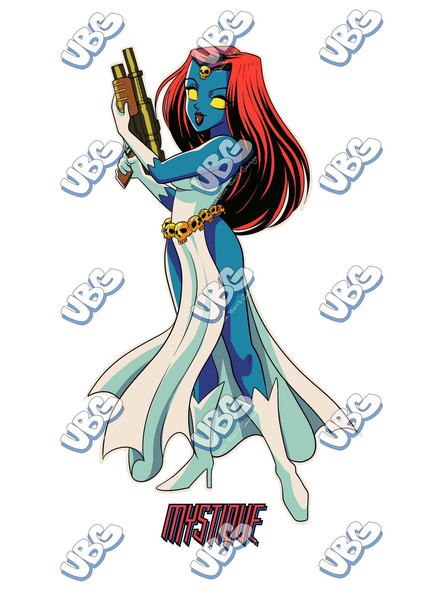Mystique Sticker