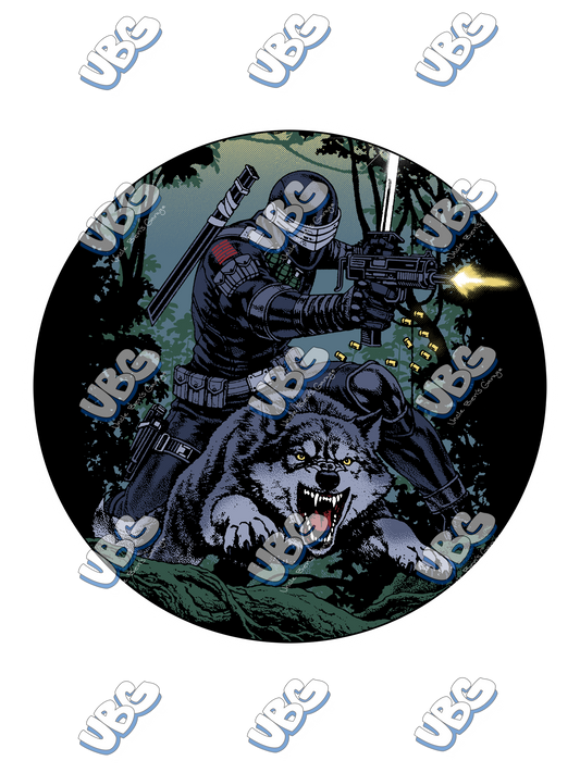 Snake Eyes Sticker