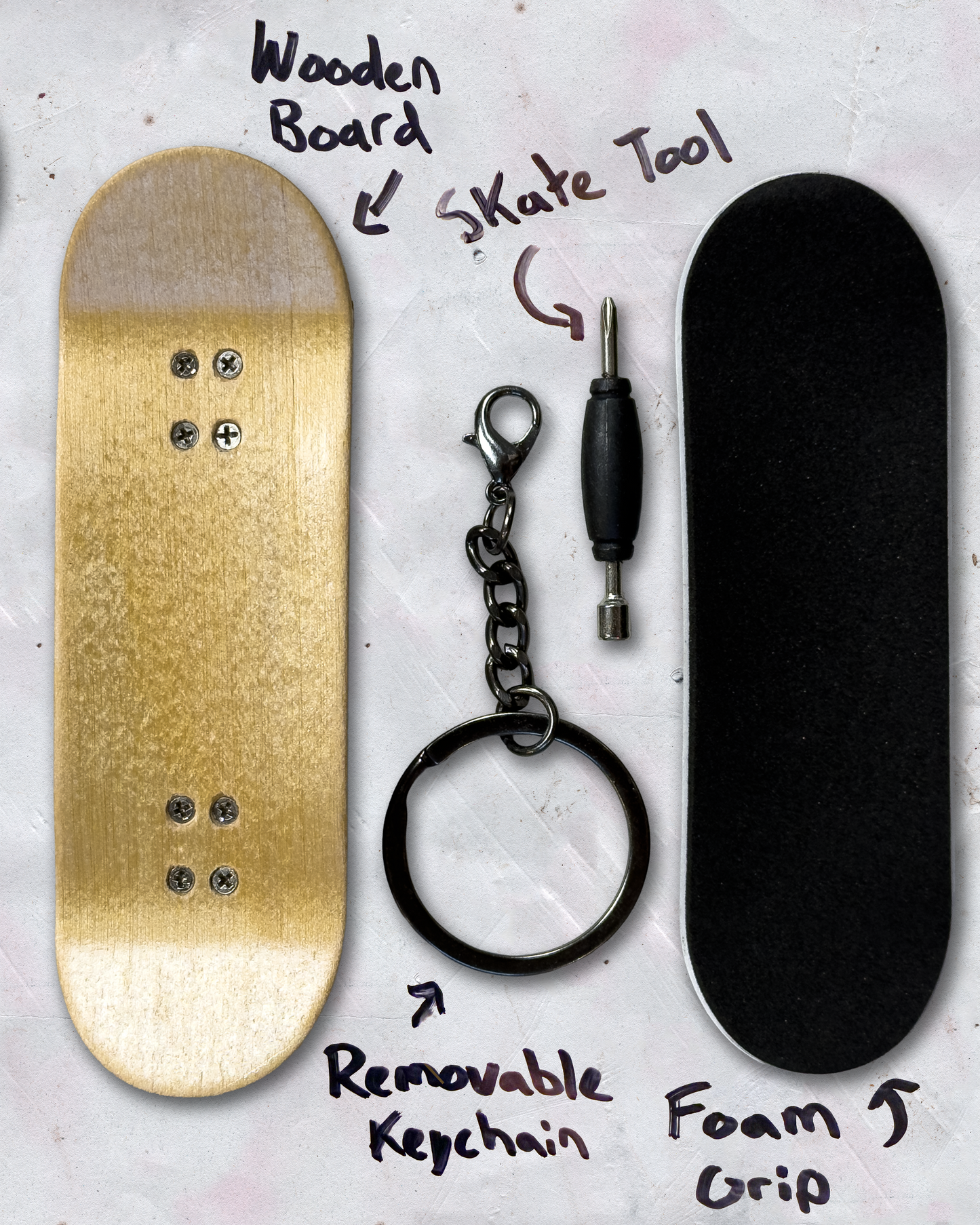 Ivy Fingerboard / Keychain