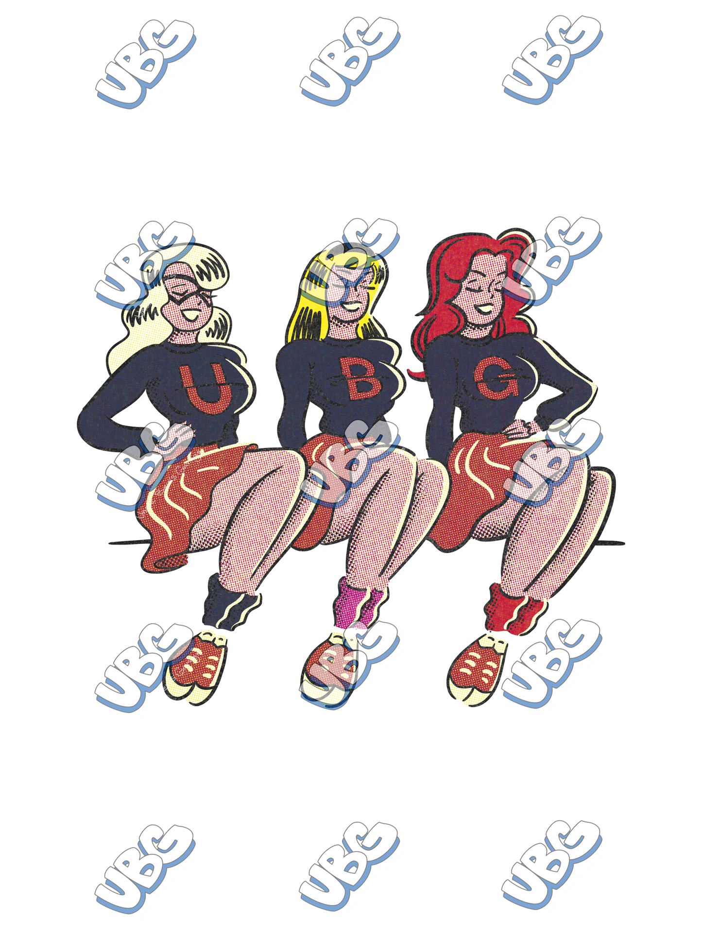 UBG Collegiate Sticker