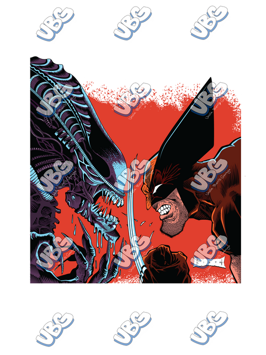 Xeno v Wolvie Sticker